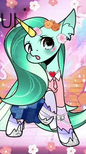 ai character: Luna  background
