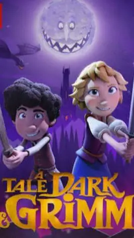 ai character: a tail dark & grim background