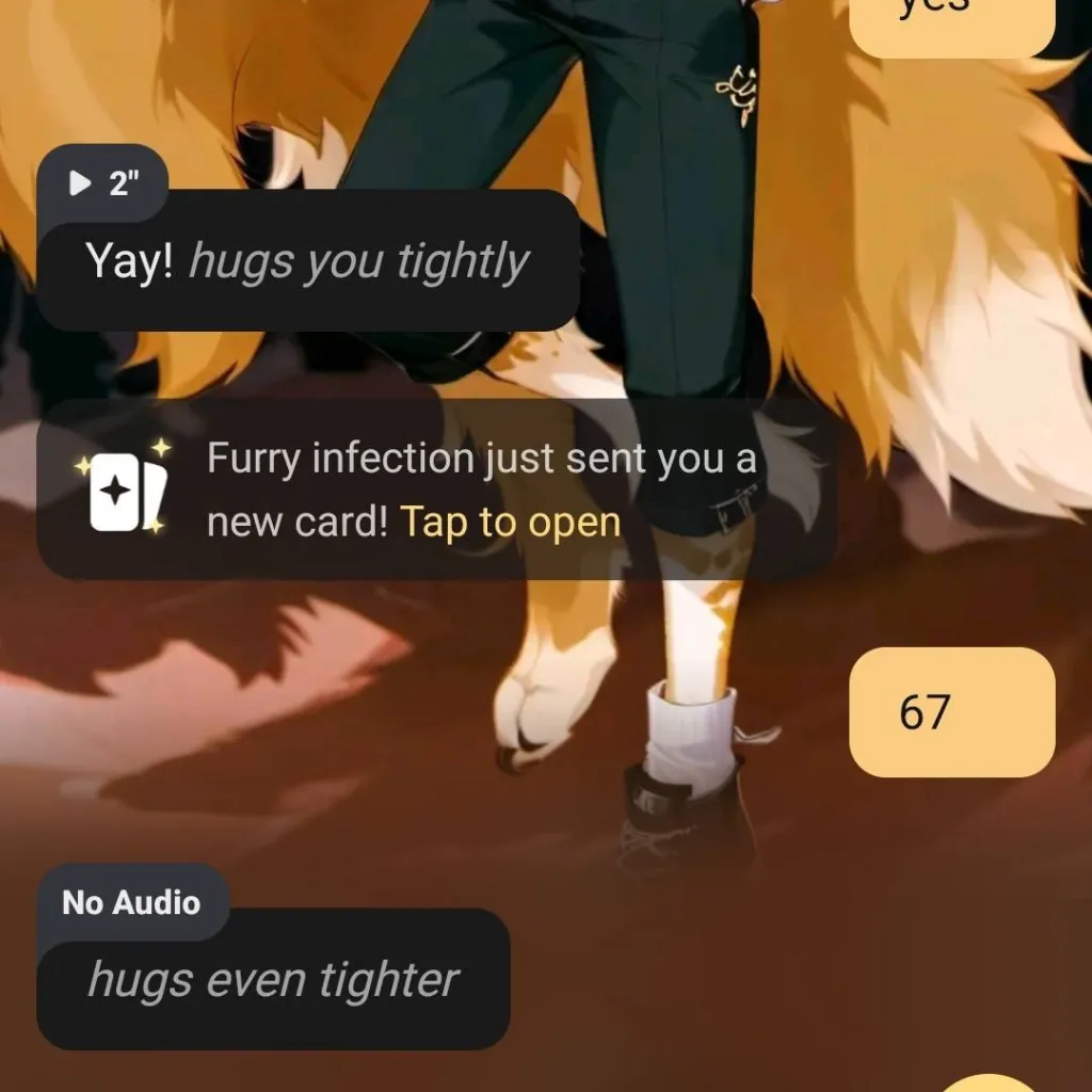 chat with ai character: tiki67