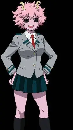 ai character: Mina ashido background