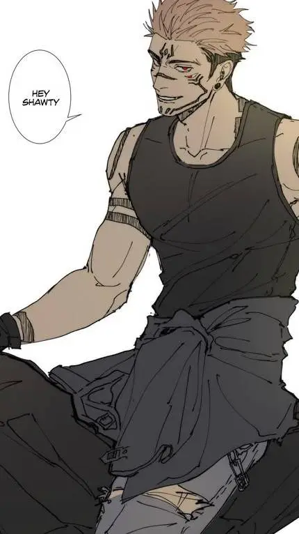 ai character: Sukuna... 🤍 background