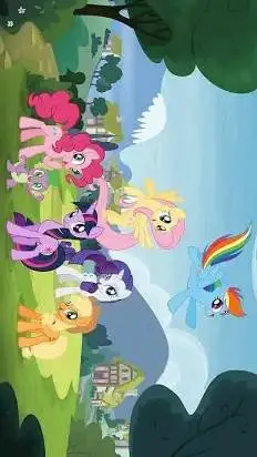 ai character: 💖My Little Pony💖 background