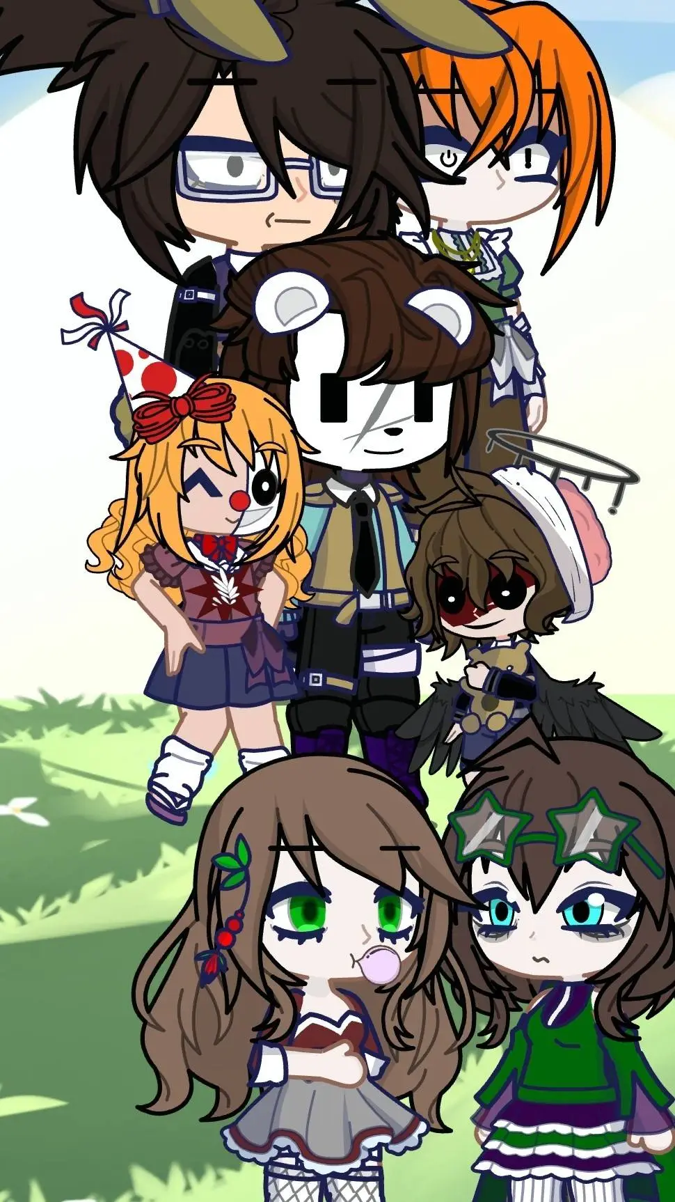ai character: aftons×willaim ex background