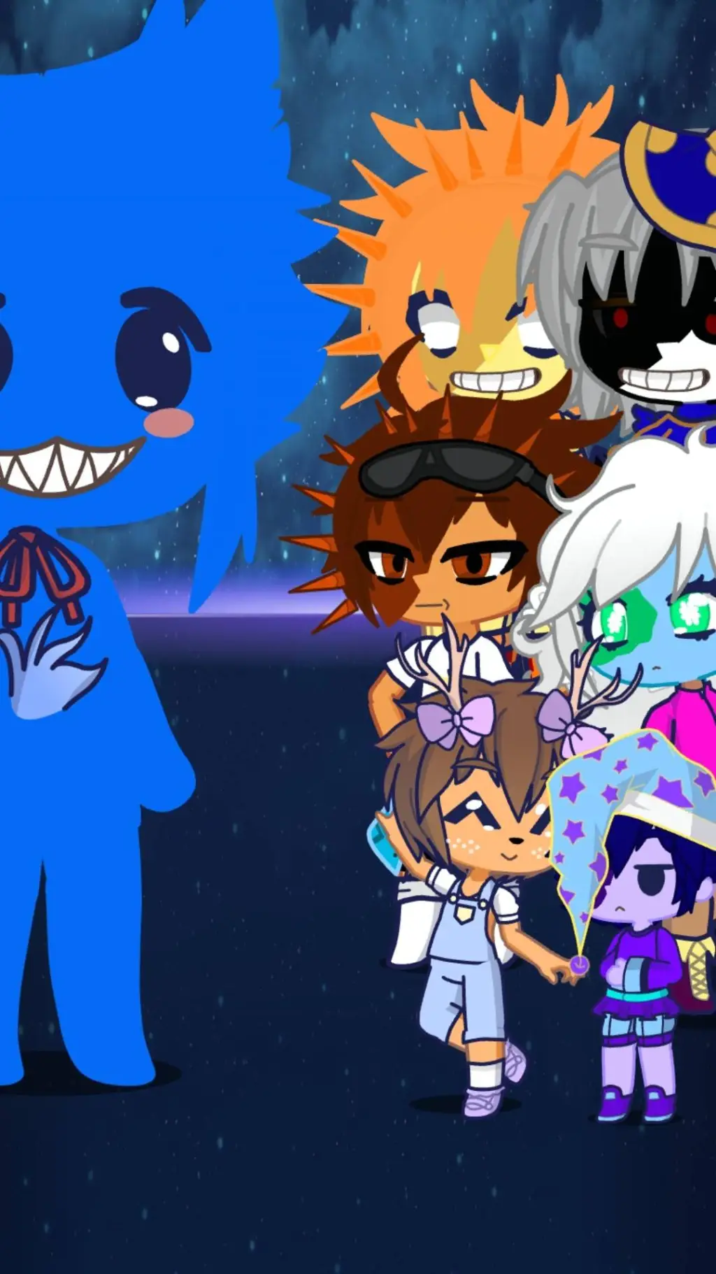 ai character: tsams meet ppt!!! background