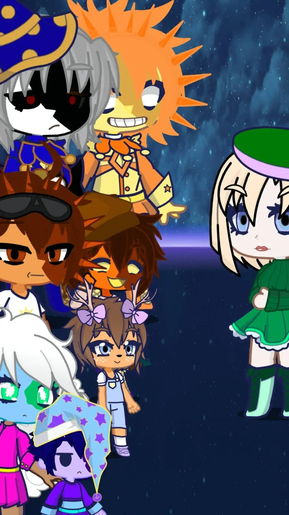 ai character: TSAMS MEETS KAREN background