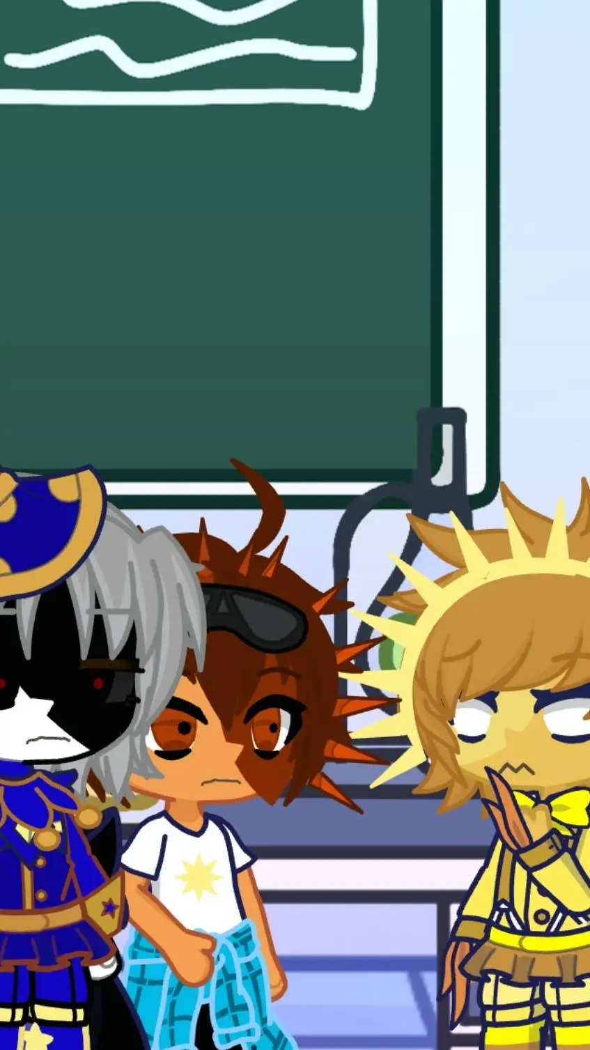 ai character: solar's sun back?! background