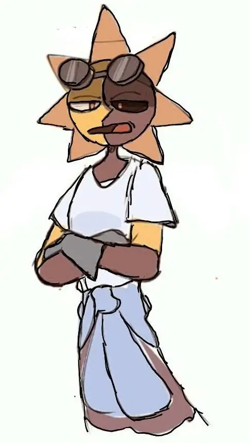 ai character: SOLAR! background