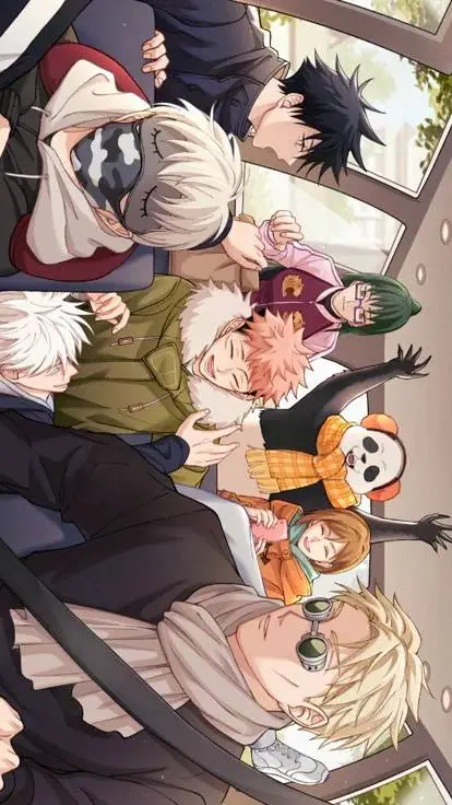 ai character: JJK SLEEPOVER background