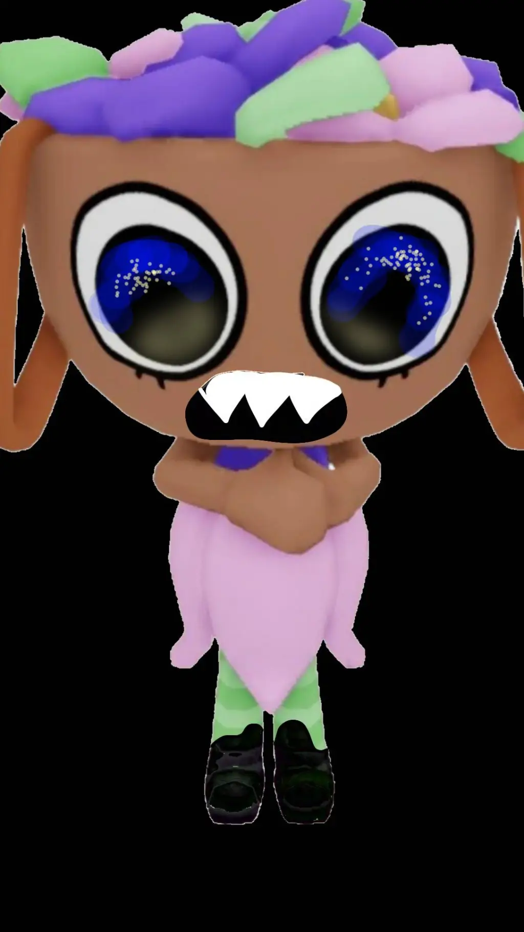 ai character: cursed bassie background