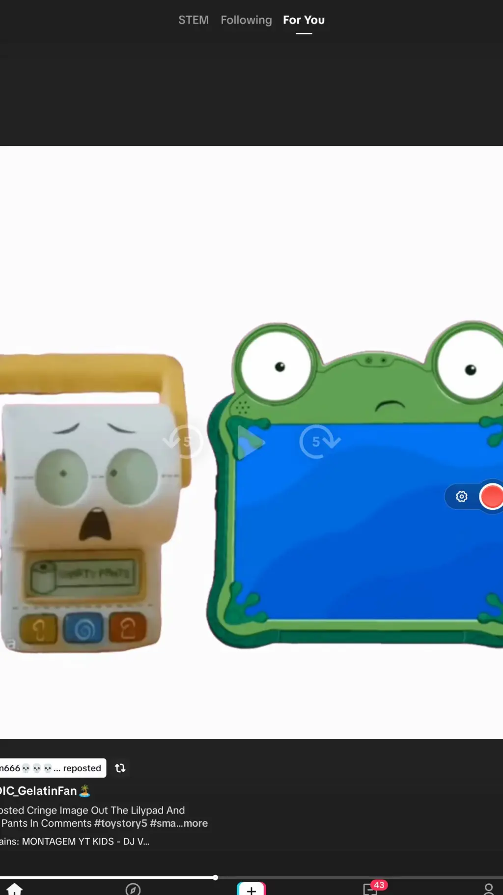 ai character: you meet media!  background