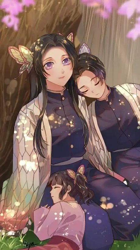 ai character: famille Kochō 🦋 background