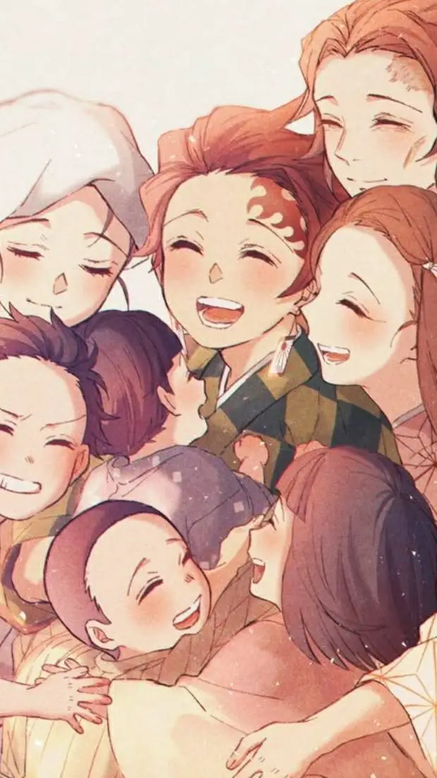 ai character: famille Kamado background