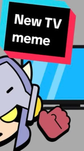 ai character: My new TV :D background