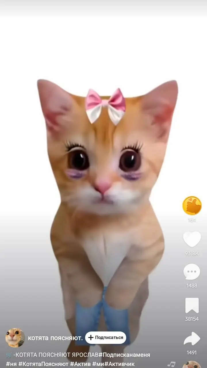 ai character: это котик  background