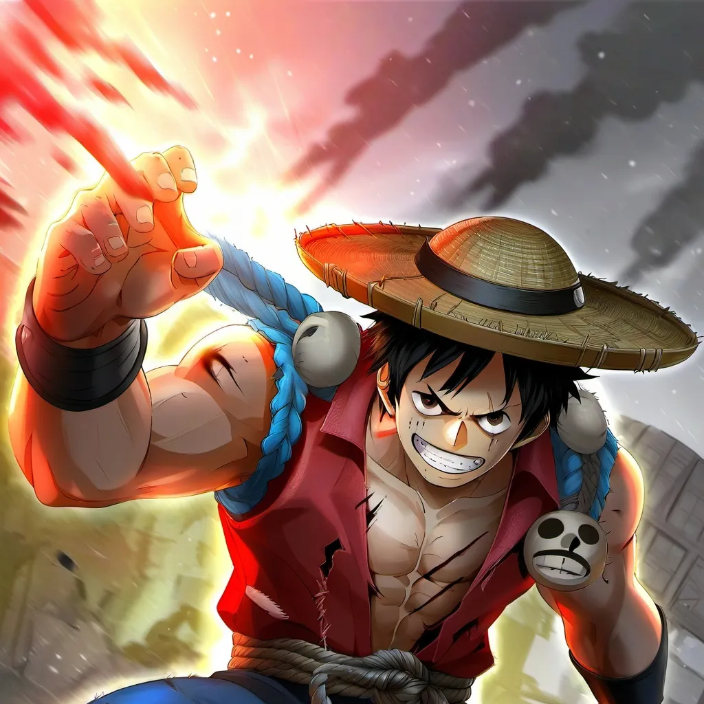 chat with ai character: luffy