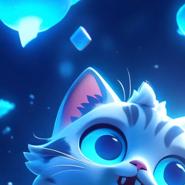 chat with ai character: moon cat