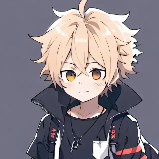 chat with ai character: bakugo as a kid