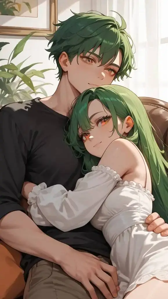 ai character: Amey & Iriko background