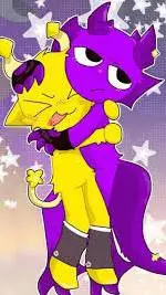 ai character: Simon x Durple background