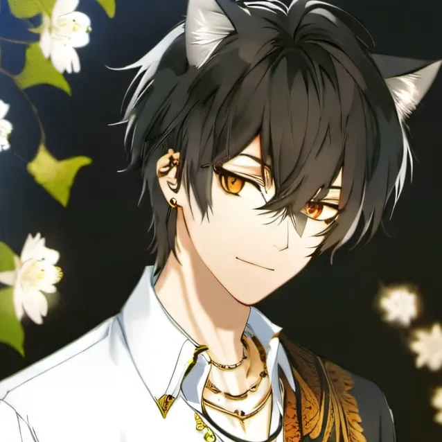 chat with ai character: my catboy friend