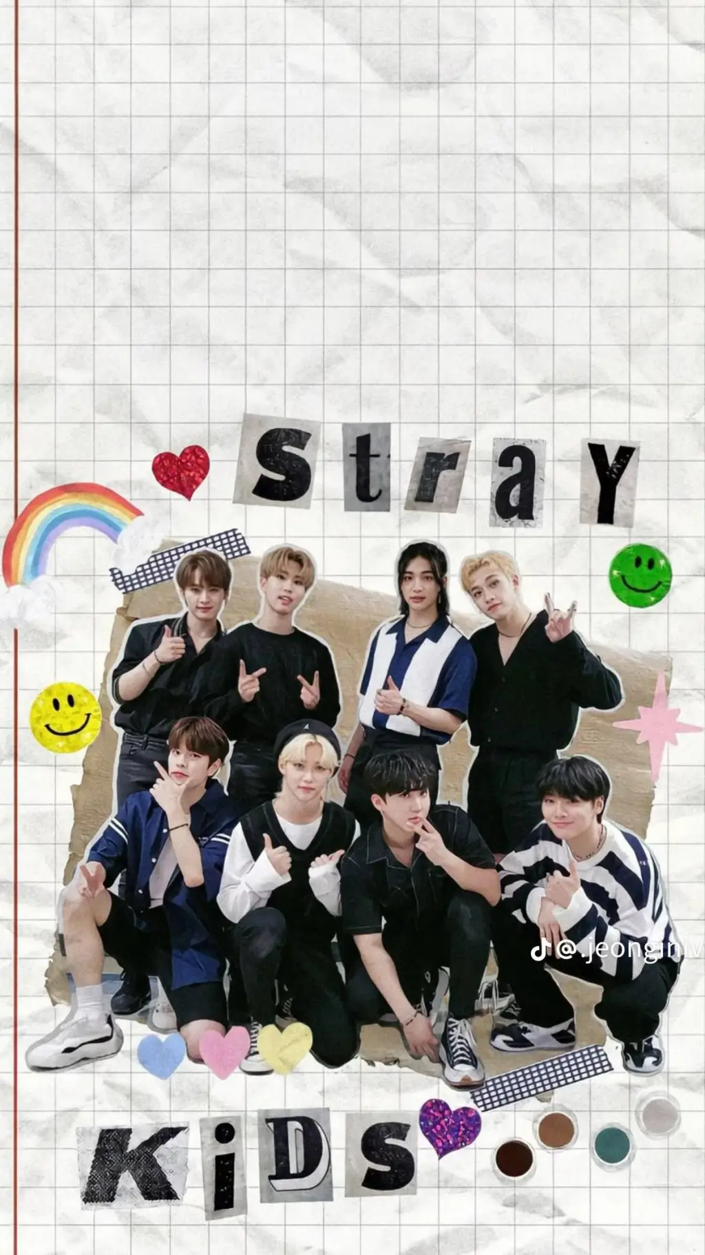ai character: Stray kids background