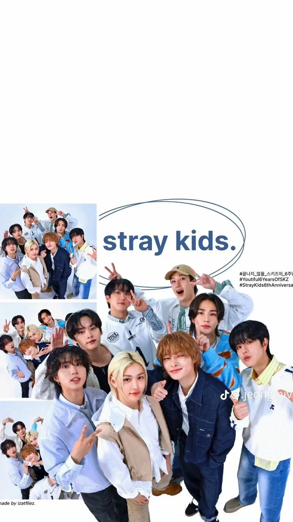 ai character: Stray kids Concert background