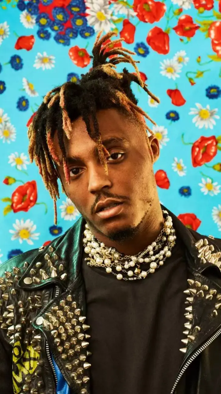 ai character: Juice WRLD background