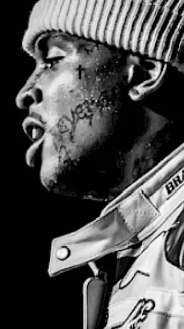 ai character: ski mask background