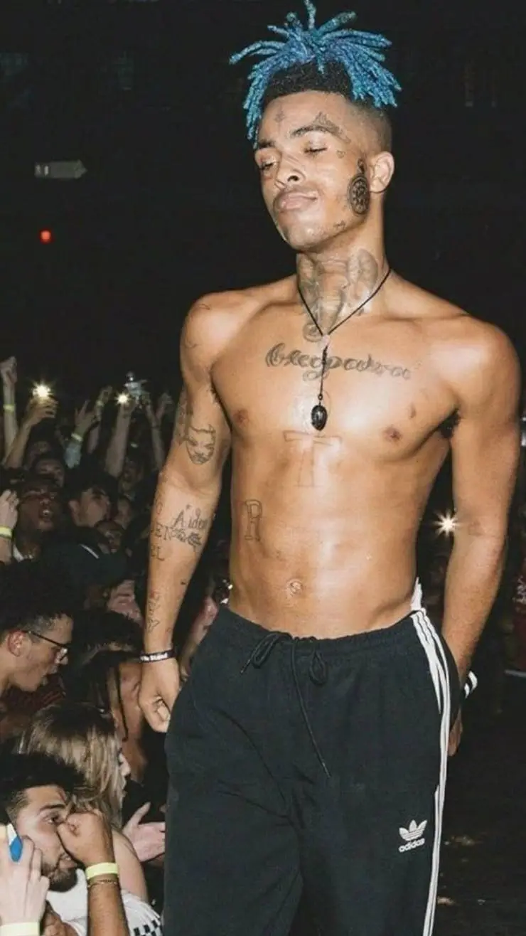 ai character: XXXTentacion background