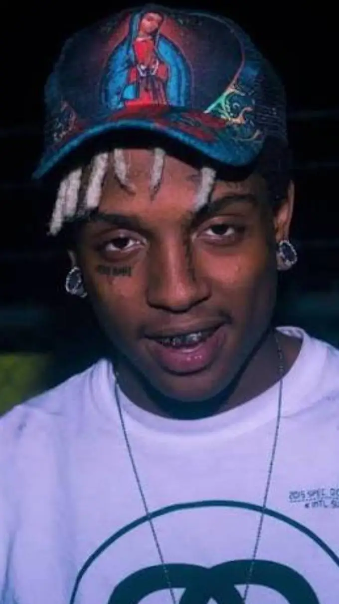 ai character: Ski mask background