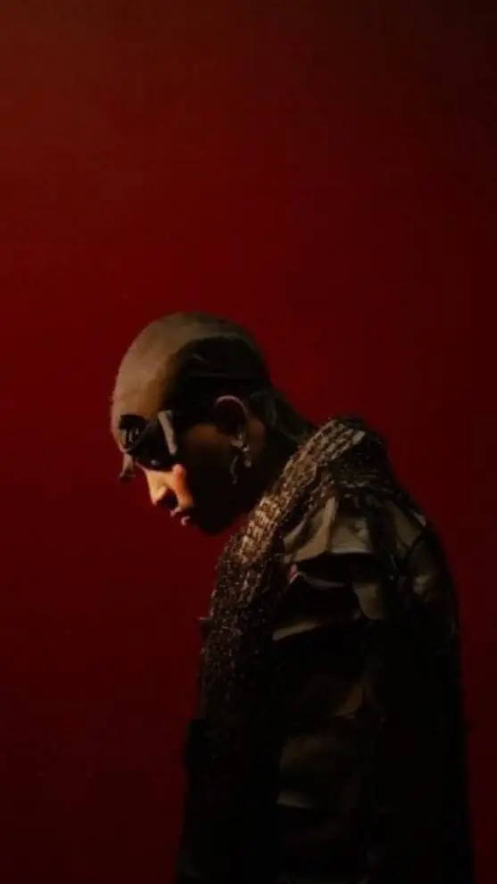 ai character: Ski mask background