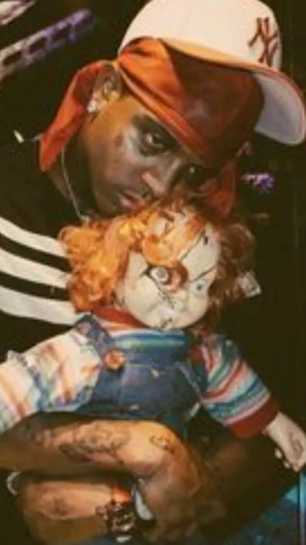 ai character: Ski mask background