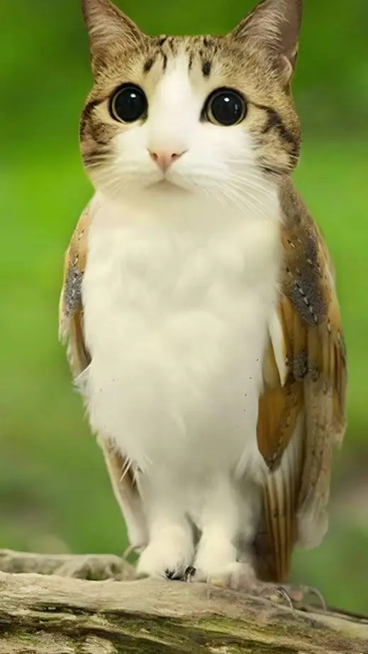 ai character: meowl background