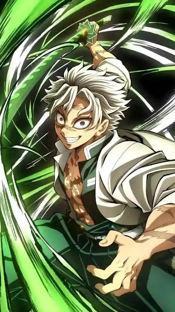 ai character: sanemi x genya  background