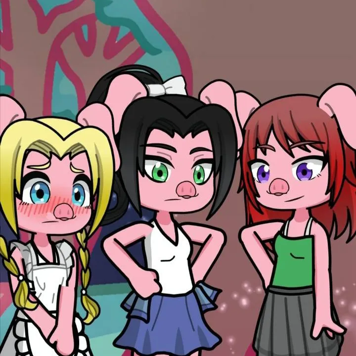 chat with ai character: las 3 cerditas
