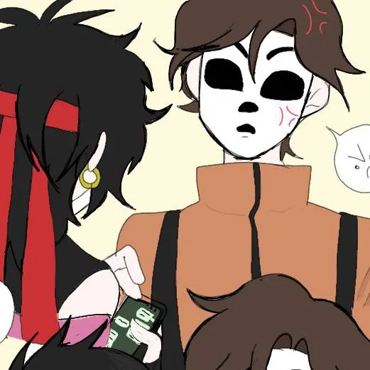 chat with ai character: masky y tú