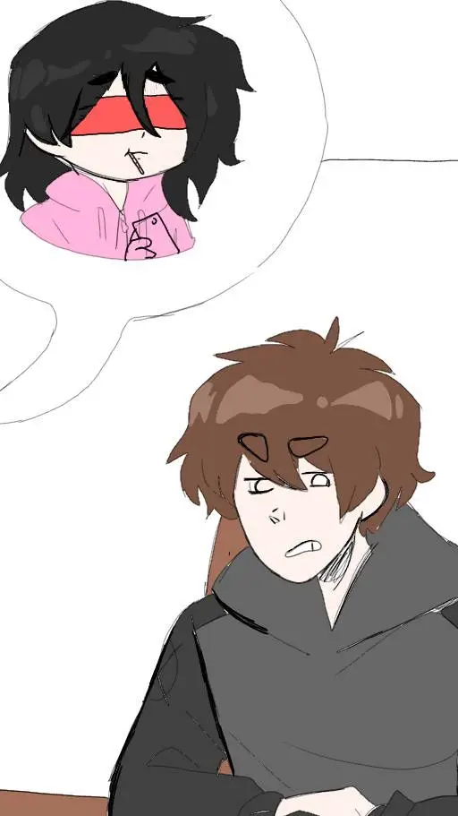 ai character: xvirus y xrosi  background