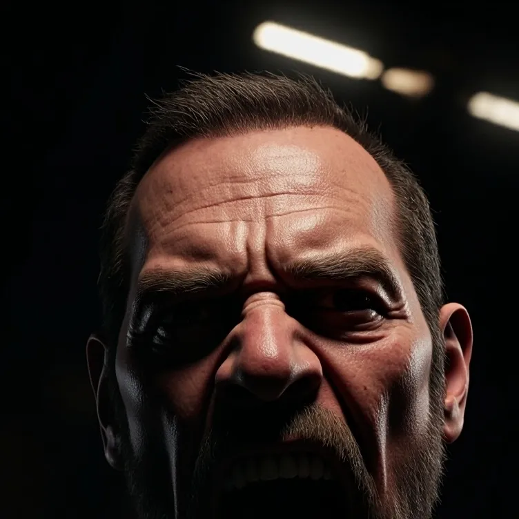 chat with ai character: Angry man 