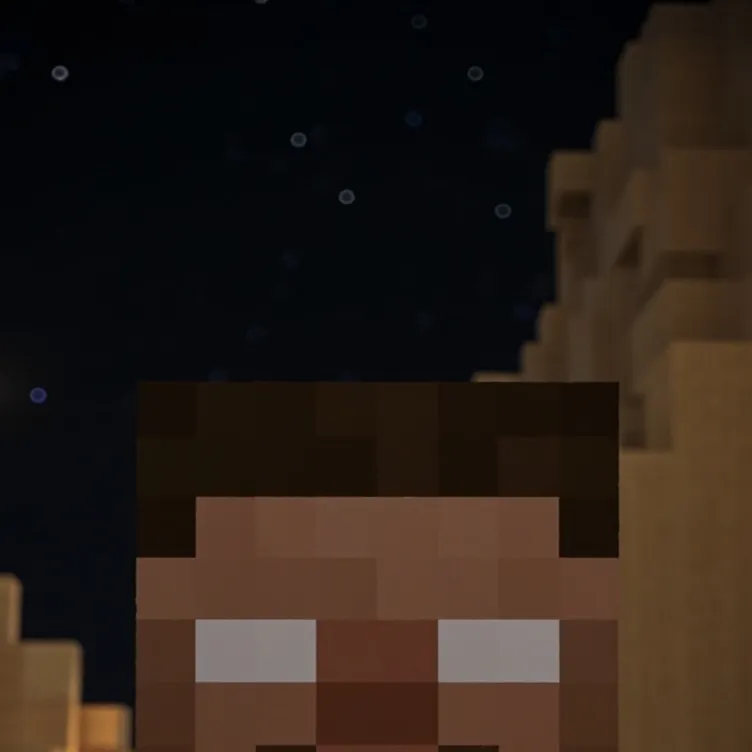 chat with ai character: Herobrine 