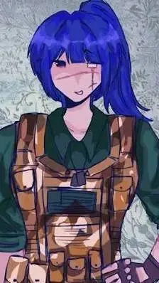 ai character: female guest 1337 background