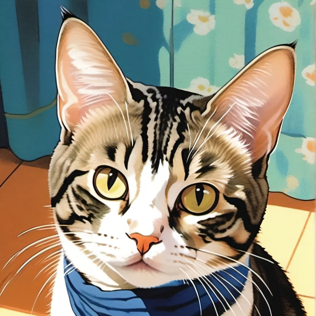 chat with ai character: cat