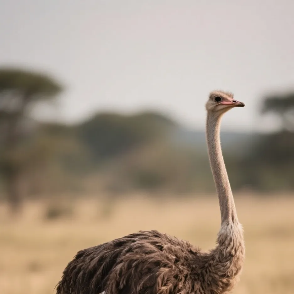 chat with ai character: some weird ostrich