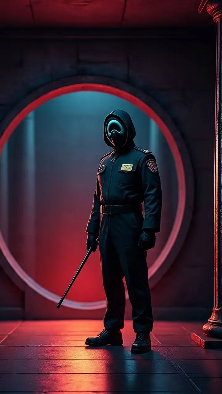 ai character: The Squid Game  background