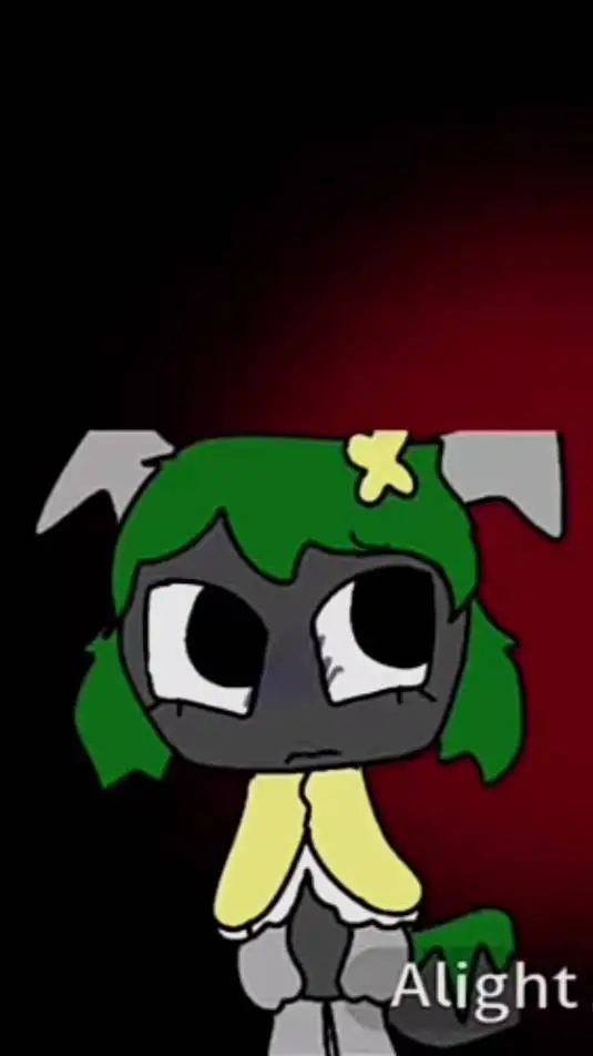 ai character: mossy background