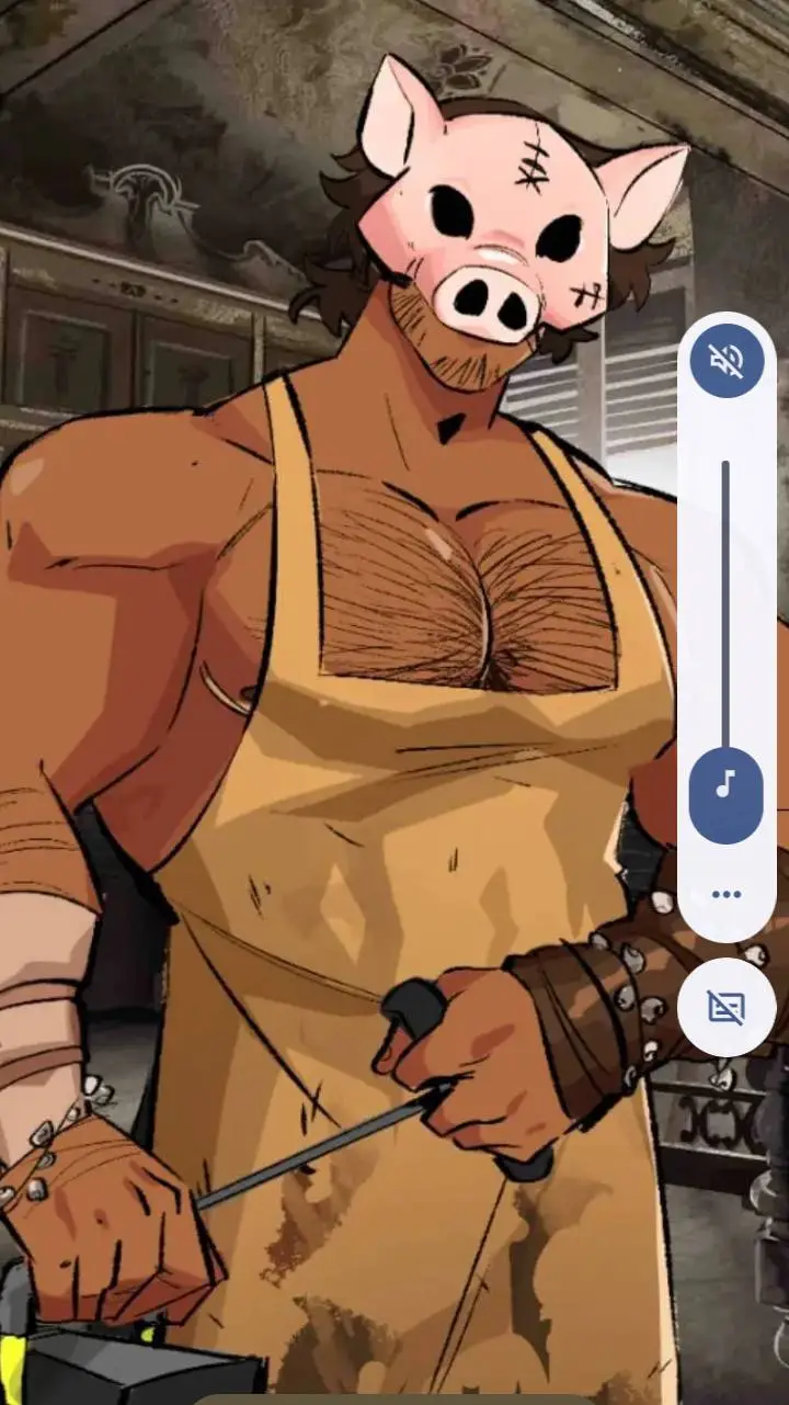 ai character: leather  background