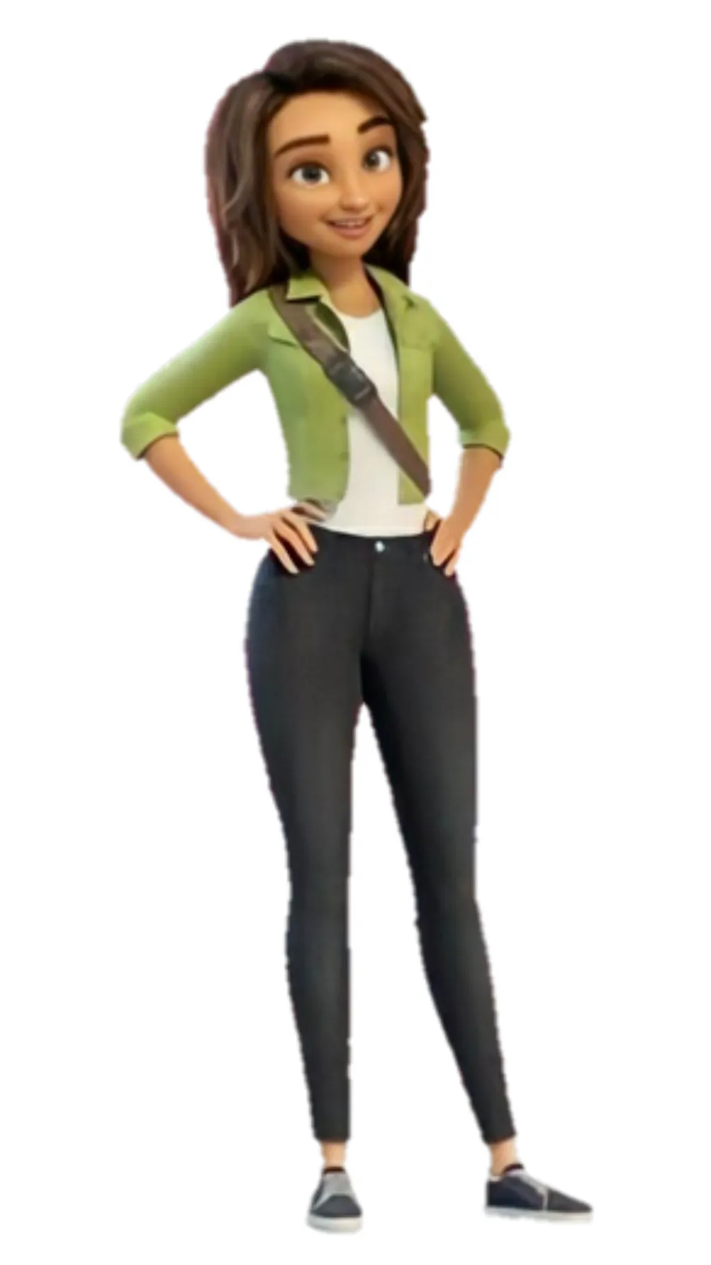 ai character: Sam Greenfield  background