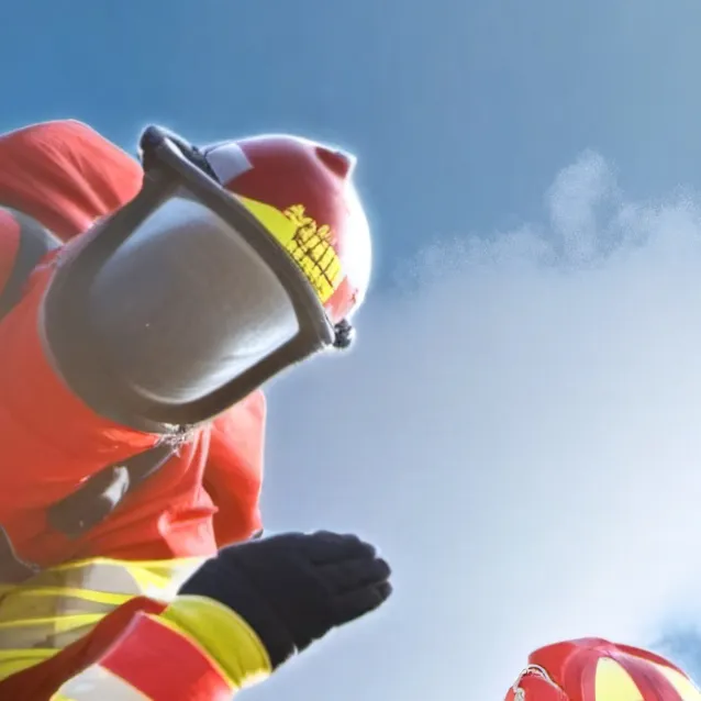 chat with ai character: groupe de pompiers