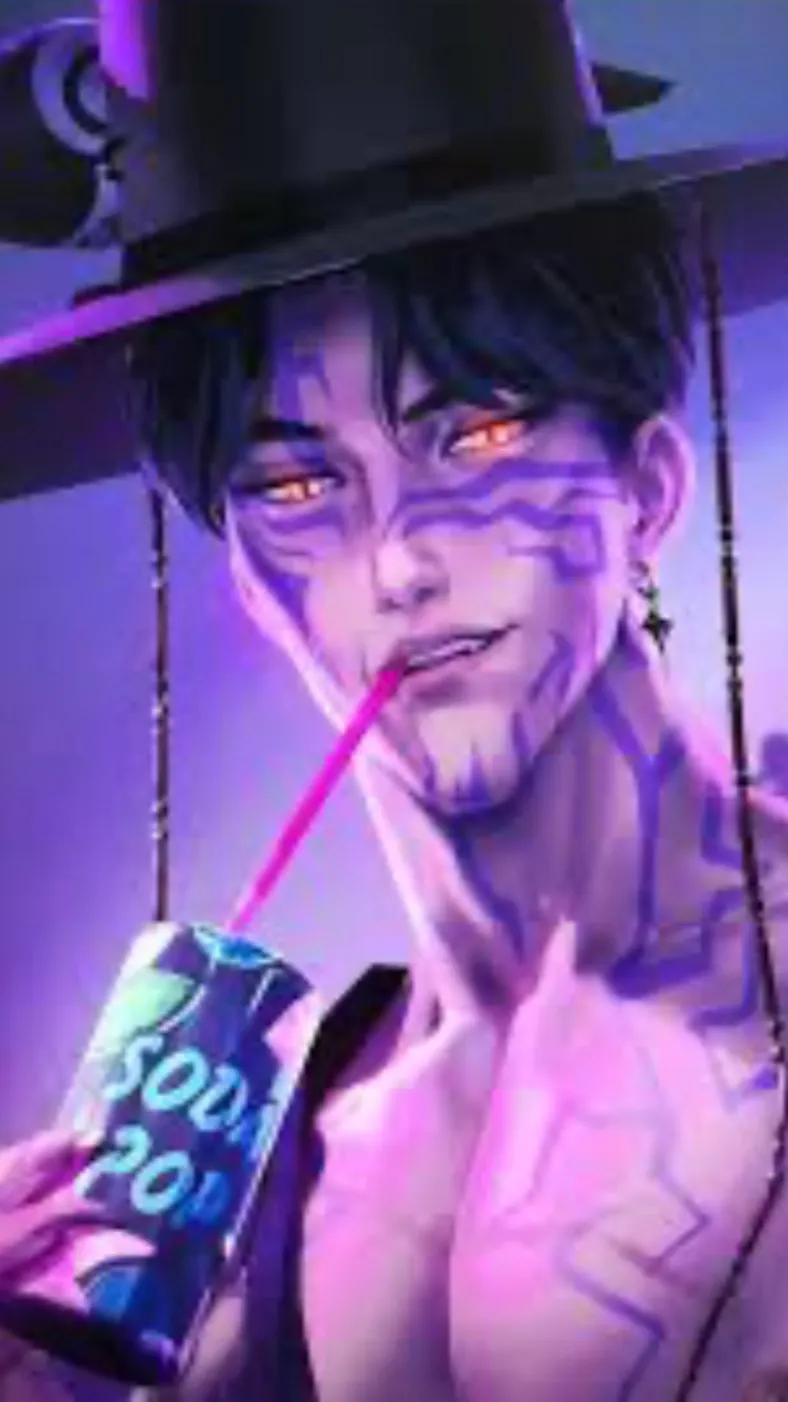 ai character: Cute jinu background