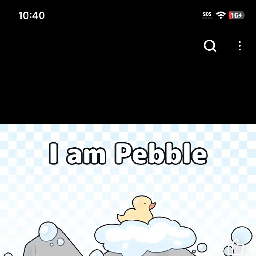 chat with ai character: Pebble