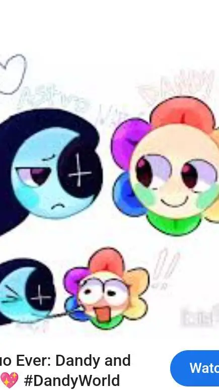 ai character: Dandy x Astro!!!!  background